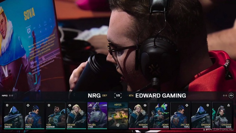 🎮这也能被翻 EDG进攻无力陷入泥潭被NRG完成翻盘 NRG 1-0 EDG