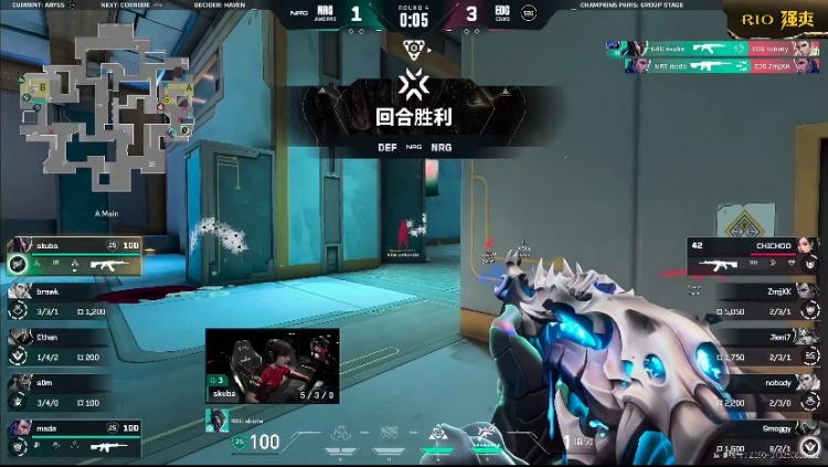 🎮这也能被翻 EDG进攻无力陷入泥潭被NRG完成翻盘 NRG 1-0 EDG
