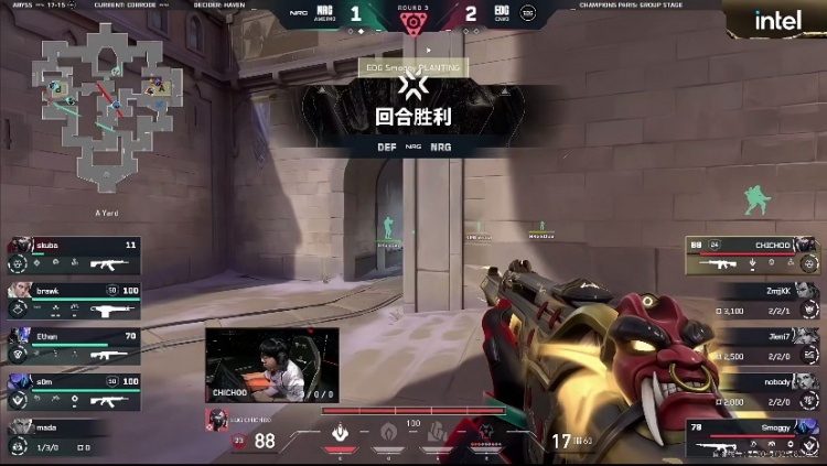 🎮Ethan完美兜底把握住唯一赛点成功战胜EDG！NRG 2-0 EDG