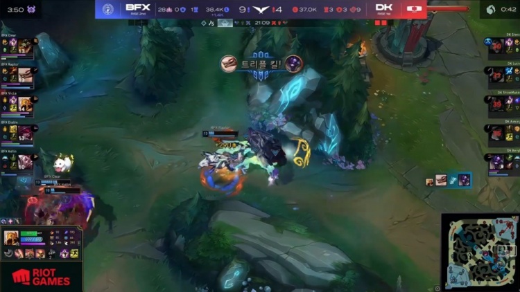 🎮杰斯谁在赢？Lucid军训Clear难养Siwoo Raptor爆杀 BFX扳一分