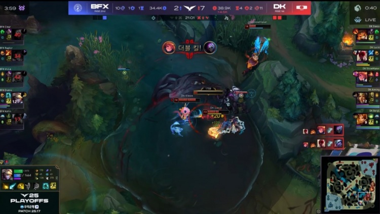 🎮叫T1过来！Lucid神僧头顶脚踢 许佐伊核弹爆秀 DK3-1BFX