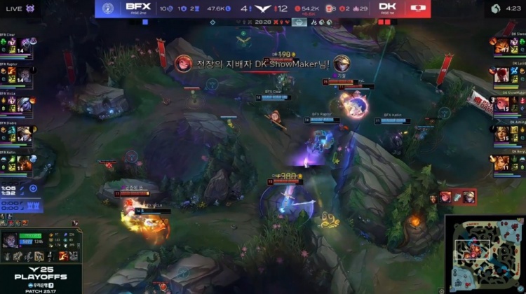 🎮叫T1过来！Lucid神僧头顶脚踢 许佐伊核弹爆秀 DK3-1BFX