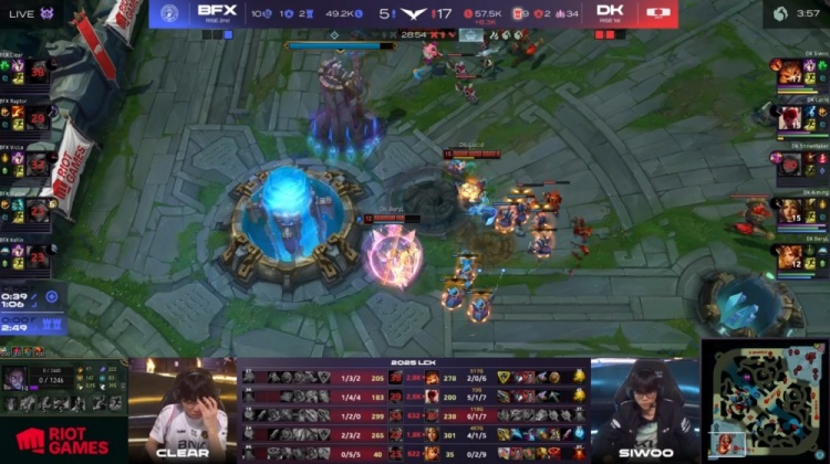 🎮叫T1过来！Lucid神僧头顶脚踢 许佐伊核弹爆秀 DK3-1BFX