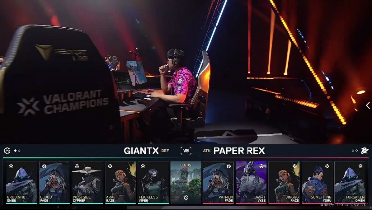 🎮让一追二！PRX战胜GX成功首支锁定八强队伍 PRX 2-1 GX