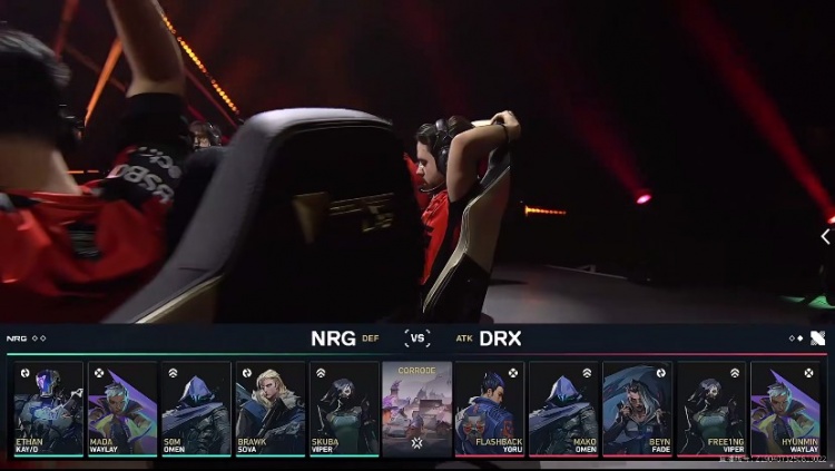 🎮无敌韧性！别拿到11分 NRG化身追分大王锁定八强 NRG 2-1 DRX