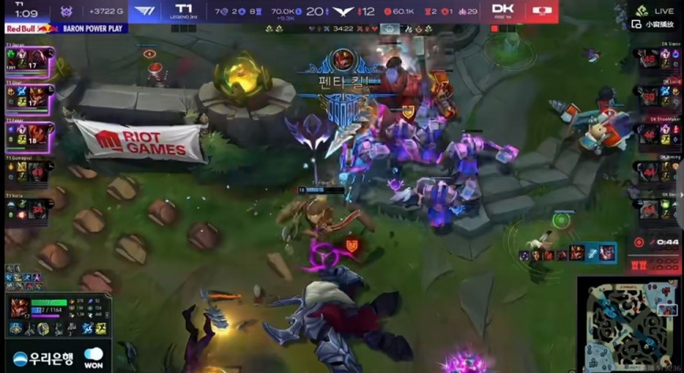 🎮Oner苏醒？Oner皇子五杀收尾Siwoo兰博毫无表现力 T1扳平比分