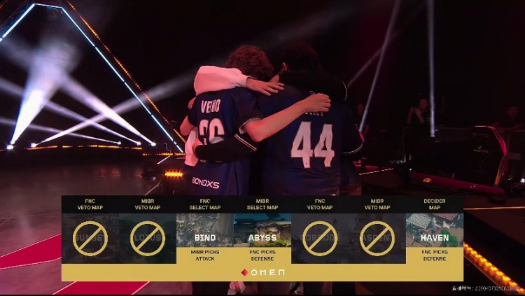 🎮FNC稳中求胜完成让一追二！FNC 2-1 MIBR顺利挺进八强