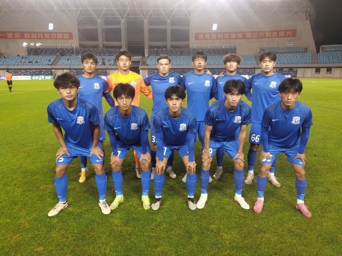 【体育头条】青少年精英联赛U21组晋级赛阶段I组第3轮，上海申花7-0青岛西海岸(图1)