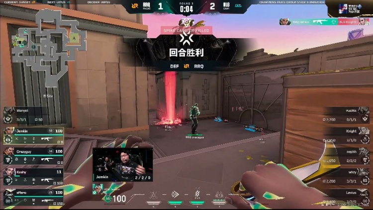 🎮Levius保安化身点内战神一人接点粉碎RRQ进攻！BLG 1-0 RRQ