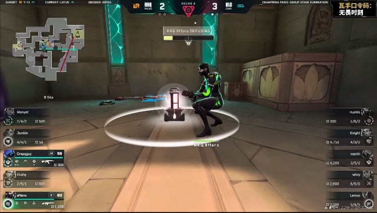 🎮Monyet雷滋炸弹狂欢五杀收尾帮助队伍扳平比分！RRQ 1-1 BLG