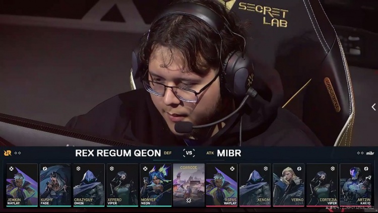 🎮质疑声再大点！MIBR碾压RRQ斩获八强最后名额 MIBR 2-0 RRQ