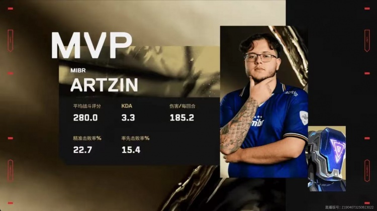 🎮老帕是冠军！MIBR横扫TH继续征战胜者组 MIBR 2-0 TH