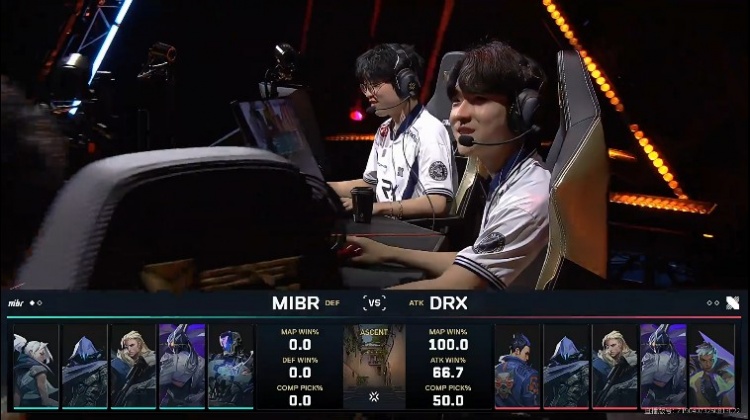 🎮单核带队难取胜！DRG完成让一追二淘汰MIBR DRX 2-1 MIBR