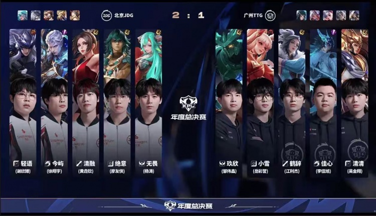 🎮攻擂成功！JDG击败TTG成为首支攻擂成功队伍 JDG 3-1 TTG