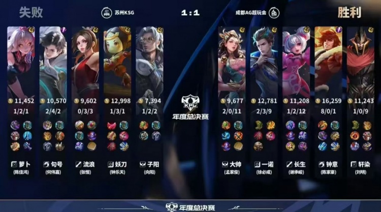 🎮AG及时调整鏖战五局守擂成功 KSG棋差一招未能取胜AG 3-2 KSG