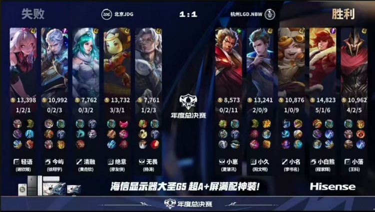🎮临危救主！小落马超四杀收尾帮助LGD拿下第二分 LGD 3-2 JDG