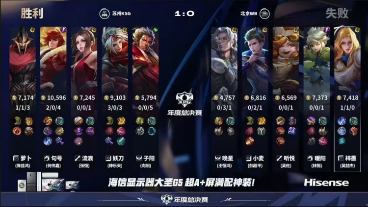 🎮以下克上！句号诠释状元打野带队横推WB！KSG 3-0 WB