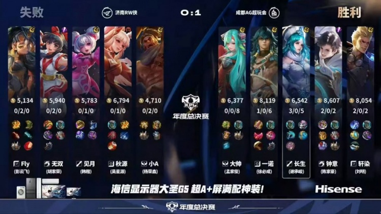 🎮三十分钟速通！Fly成为RW突破口被AG轻松碾压 AG 3-0 RW