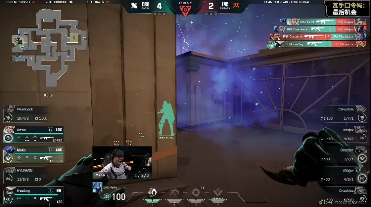 🎮HYUNMIN实力带队锋芒毕露成功拿下首局！DRX 1-0 FNC