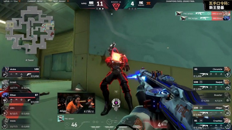 🎮惊天大翻盘！FNC半场1分 连追11分进加时逆转NRG赢图三