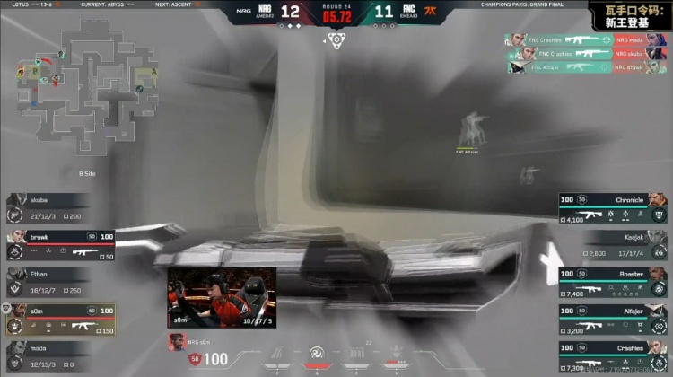 🎮惊天大翻盘！FNC半场1分 连追11分进加时逆转NRG赢图三