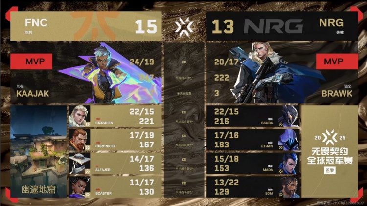 🎮惊天大翻盘！FNC半场1分 连追11分进加时逆转NRG赢图三