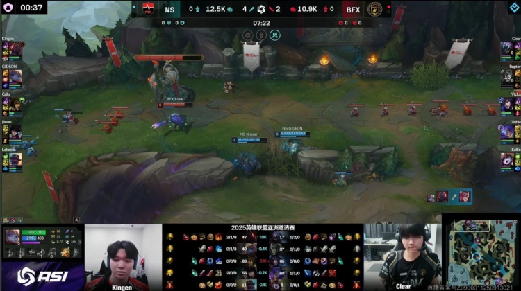 🎮请神哥哥？Diable芸阿娜闪现向前爆杀Jiwoo BFX让一追二赢NS