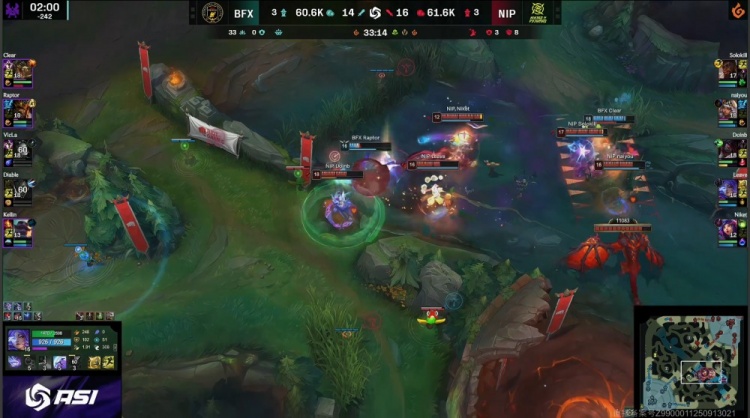 【蜗牛电竞】🎮暂暂又停停!Diable卢锡安三杀定乾坤 B神团战被秒 BFX赢首局