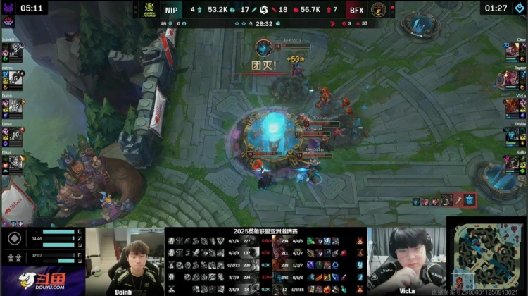 🎮找到了唯一输的方式？Solokill天肥难C NIP掏大龙遭BFX横扫