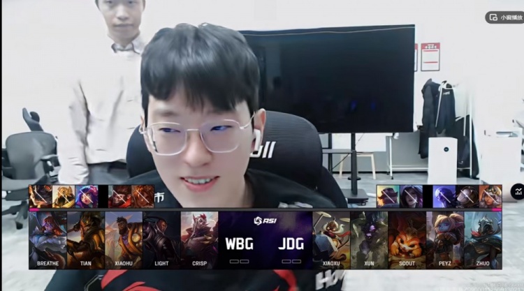 🎮WBG中期团战一碰就碎 xiaoxu+Peyz双人收割 JDG团战克敌拿分