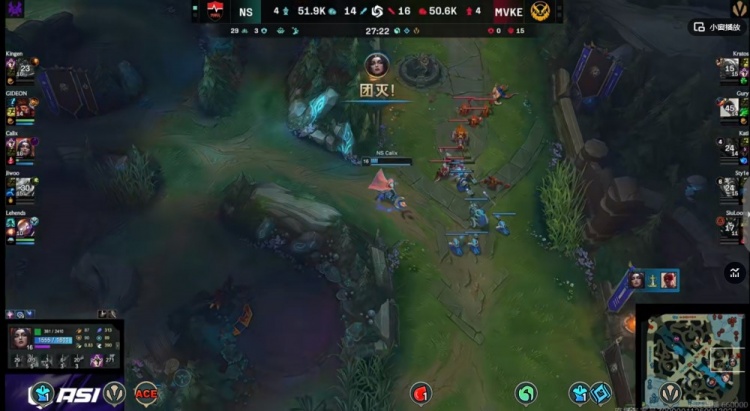 🎮Jiwoo泽丽关键三杀拯救队伍 Kati蚂蚱尽力难逆转 NS横扫MVKE
