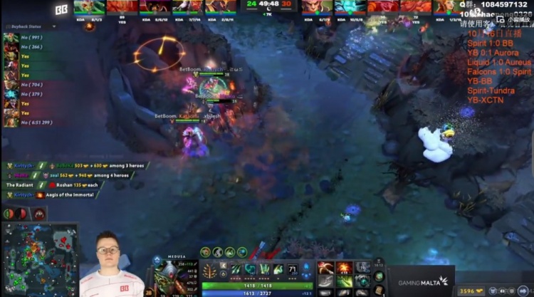 🎮第二胜迟迟拿不到！16000领先给不到美杜莎压力 YB遭BB翻盘