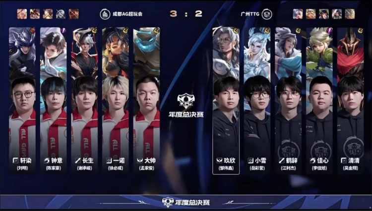 🎮恐怖AG！AG保持年总全胜战绩顺利晋级六强！AG 4-2 TTG