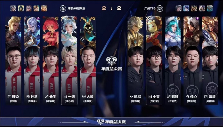 🎮恐怖AG！AG保持年总全胜战绩顺利晋级六强！AG 4-2 TTG