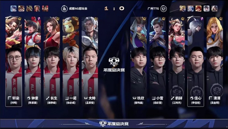🎮恐怖AG！AG保持年总全胜战绩顺利晋级六强！AG 4-2 TTG