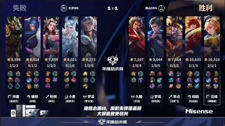 🎮挺进胜决！WB历经鏖战拿下DRG成功锁定胜决 WB 4-2 DRG