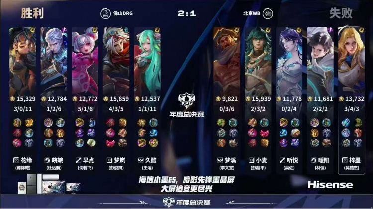 🎮挺进胜决！WB历经鏖战拿下DRG成功锁定胜决 WB 4-2 DRG
