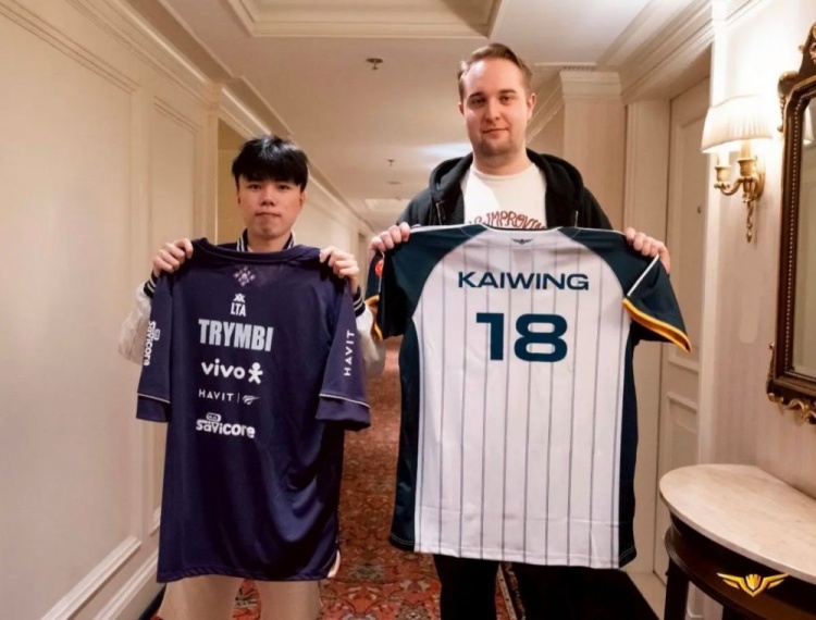 CFO更新动态：感谢VKS与Trymbi来交换队服