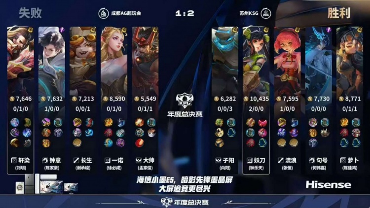🎮AG赛季首场巅峰对决强势拿下！AG拿下KSG挺进胜决 AG 4-3 KSG