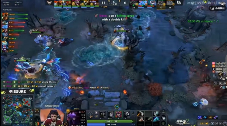 【QY球友会】🎮Ws大鱼人疯狂被针对 Scofield绝活小强立功 VG被Heroic淘汰