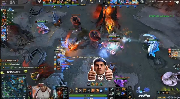 【QY球友会】🎮Ws大鱼人疯狂被针对 Scofield绝活小强立功 VG被Heroic淘汰