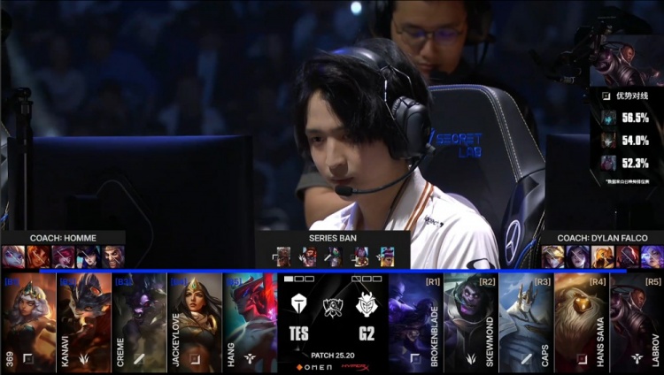 【QY球友会】🎮脖子捂汗!JKL脸探草丛炸线 Hang免费牛肉吃爽蒙多 G2扳回一城