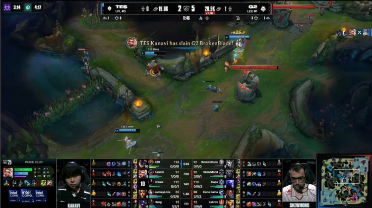 【QY球友会】🎮脖子捂汗!JKL脸探草丛炸线 Hang免费牛肉吃爽蒙多 G2扳回一城