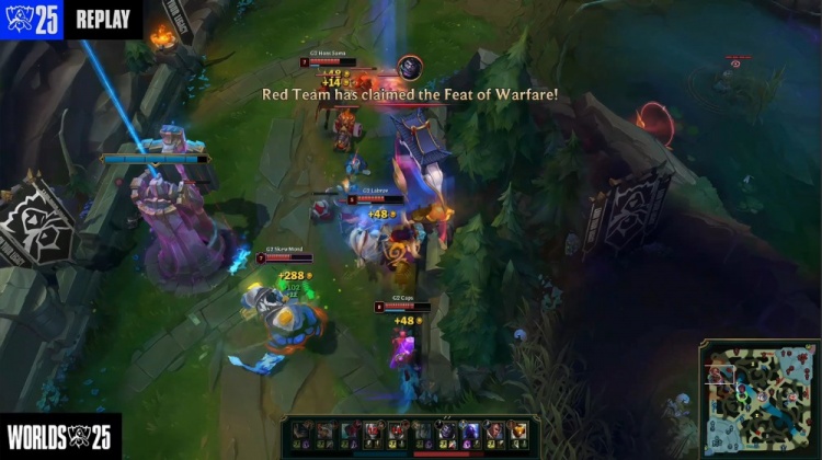 【QY球友会】🎮脖子捂汗!JKL脸探草丛炸线 Hang免费牛肉吃爽蒙多 G2扳回一城