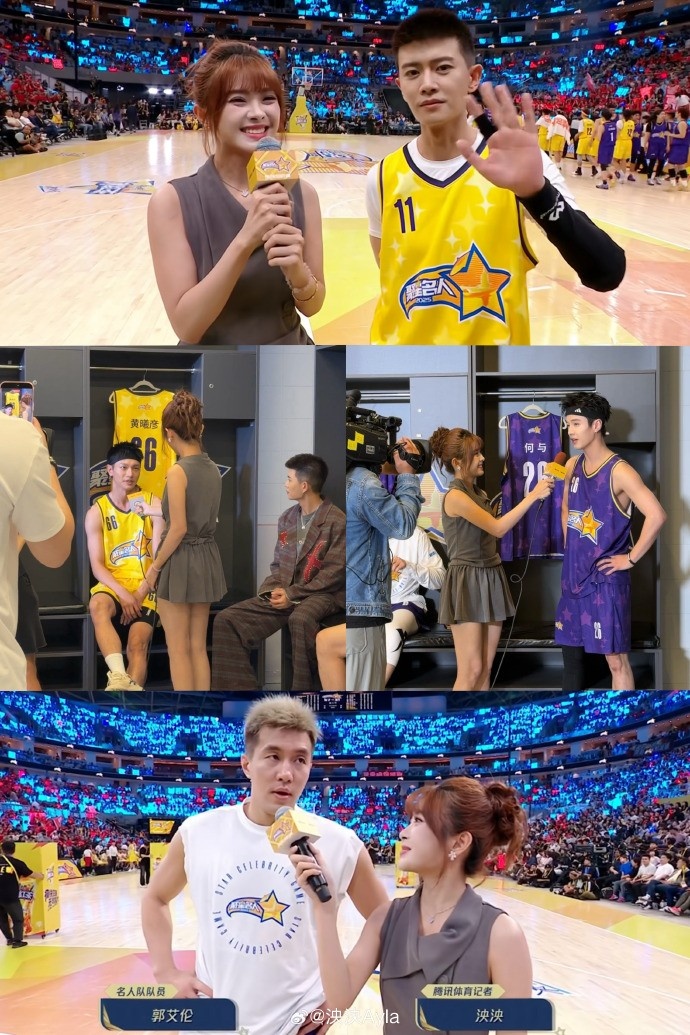 泱泱分享采访图：开赛了给我的夏天休赛期做个总结🌟新赛季冲冲