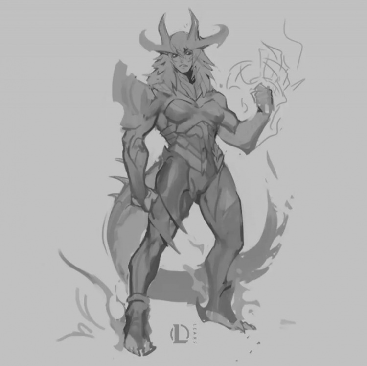 外网爆料龙女重做最新信息:Q技能附带生命偷取、击退效果