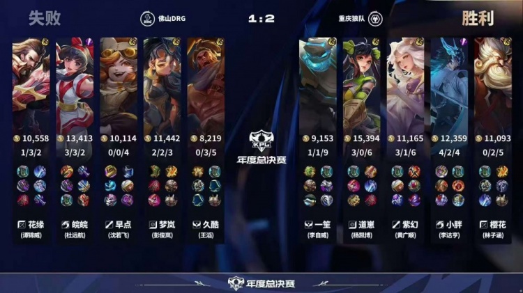 🎮DRG致命失误痛失好局 狼队拿下DRG与WB会师败决 狼队 4-3 DRG