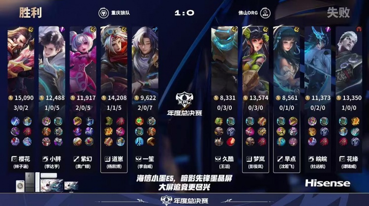 🎮DRG致命失误痛失好局 狼队拿下DRG与WB会师败决 狼队 4-3 DRG