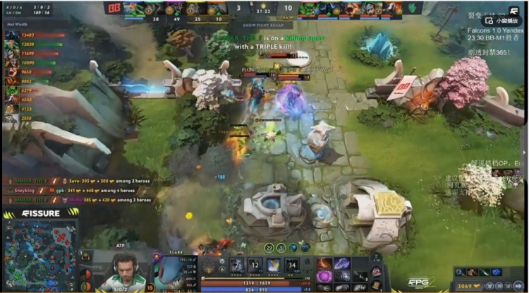 🎮Kataomi海民打字“激活”ATF小鱼人无限超神 Falcons扳平比分