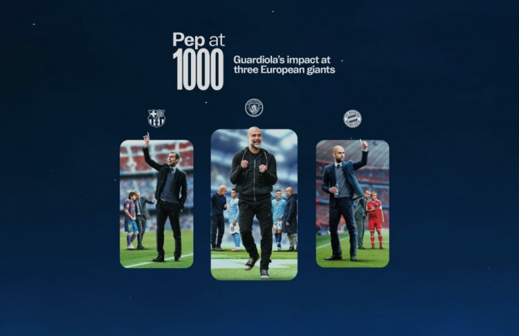 瓜迪奥拉千场史诗:从圣佩多尔泥瓦匠之子到“足球语言”重塑者